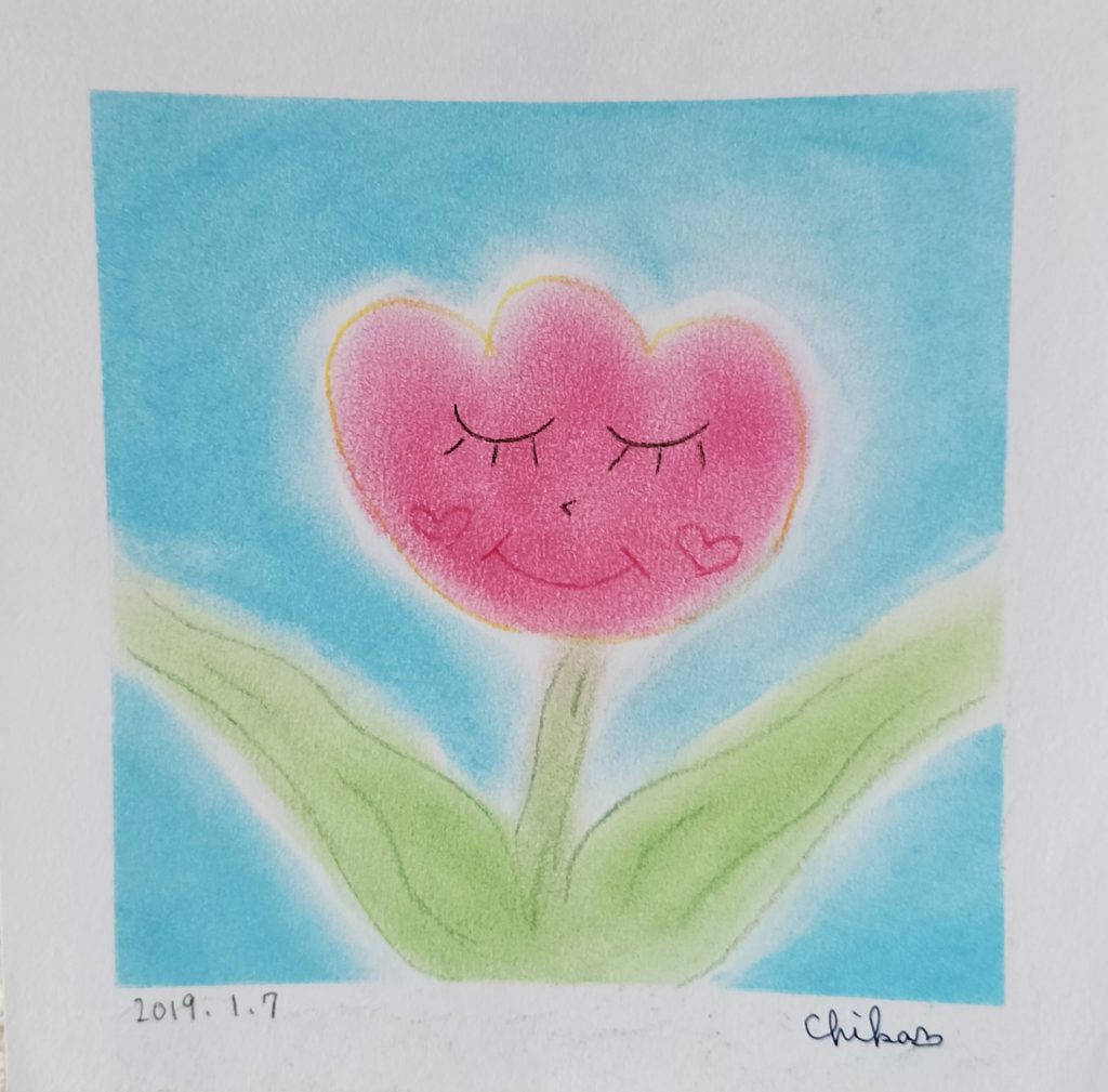 3分間アート　花