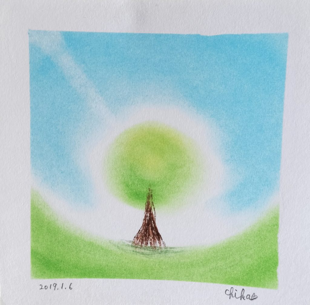 3分間アート　丘